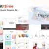FrontThree – Creative Studio Template Kit