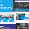 Talwin – Car Wrapping & Stickers Elementor Pro Template Kit