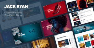 Jack Ryan – Creative Portfolio WordPress Theme