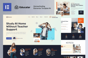 Educalar – Homeschooling Elementor Pro Template Kit