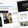 Elecvolt – Electrician & Electrical Services Elementor Template Kit