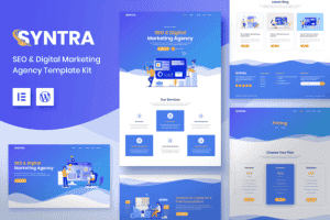 SYNTRA – SEO & Digital Marketing Agency Template Kit