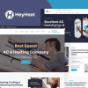 HeyHeat – Air Conditioning Services Elementor Pro Template Kit