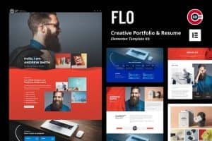 FLO – Creative Portfolio & Resume Template Kit
