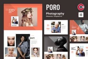 Poro – Photography Elementor Template Kit