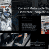 Esreb – Car & Motorcycle Wash Elementor Template Kit