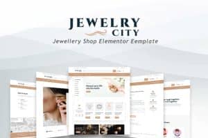 Jewellery City – Jewellery Shop Elementor Pro Template Kit