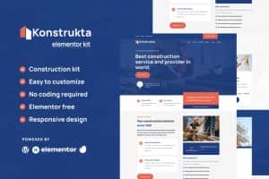 Konstrukta – Construction Elementor Template Kit