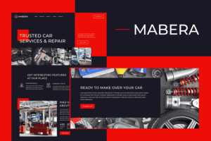 Mabera – Car Service & Repair Elementor Template Kit