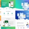 Baha – Apps Landing Elementor Template Kit