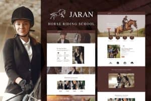 Jaran – Horse Riding School Elementor Template Kit
