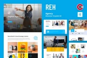 Reh – Agency Elementor Template Kit