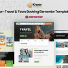 Knoor – Travel & Tours Booking Elementor Template Kit