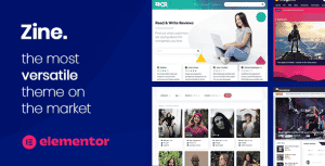 Zine – Website Builder – WordPress Elementor Theme