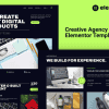 Qudu – Creative Agency Elementor Pro Template Kit