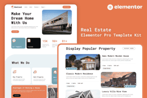 Newland – Real Estate Elementor Pro Template Kit