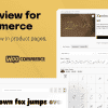 TW Font Preview for WooCommerce
