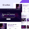 LockByte – Cyber Security Services Elementor Pro Template Kit