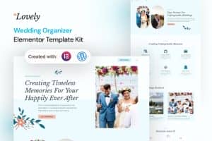 Lovely – Wedding Organizer Elementor Template Kit