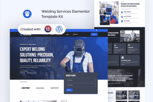 Metalwork – Welding Services Elementor Template Kit