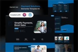 PaymentEase – Payment Solutions Elementor Pro Template Kit