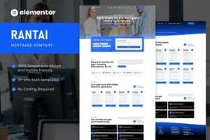 Rantai – Mortgage Elementor Pro Template Kit