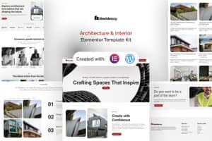 Residency – Architecture & Interior Elementor Pro Template Kit