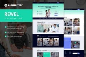Rewel – Pediatrician Elementor Pro Template Kit