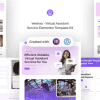 Veetraa – Virtual Assistant Service Elementor Template Kit