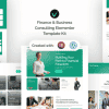 Vynance – Finance & Business Consulting Elementor Template Kit