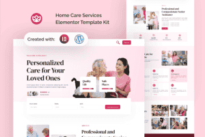 Welleden – Home Care Services Elementor Template Kit