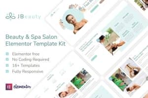 Jbeauty – Beauty Salon & Spa Elementor Template Kit