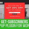 Get Subscribers – Exit Popup for WordPress