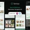 Sereya – Spa & Wellness Elementor Template Kit