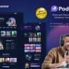 PodSay – Radio & Podcast Station Elementor Template Kit