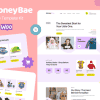 HoneyBae – Baby Shop Ecommerce Elementor Pro Template Kit