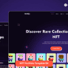 Rarety – NFT Portfolio Elementor Template Kit