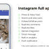 Instagram Android Full Applcation + Firebase Web (Photo&Video)