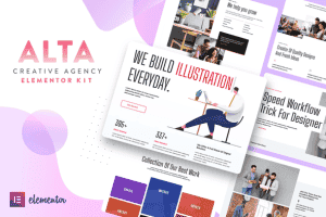 ALTA – Creative Agency Elementor Template Kit