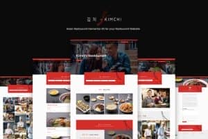 Kimchi – Asian Restaurant & Cafe Elementor Template Kit