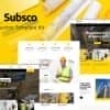Subsco – Construction Elementor Template Kit