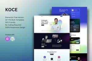 Koce – Life Coach & Motivator Elementor Template Kit