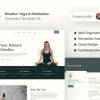 Mindlux – Yoga & Meditation Elementor Template Kit