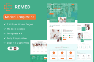 Remed – Medical Clinic Elementor Template Kit