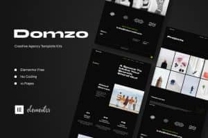Domzo – Creative Agency Elementor Template Kit
