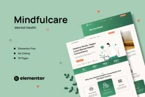 Mindfulcare – Mental Health Consultant Template Kits