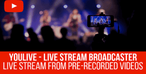 YouLive – Live Stream Broadcaster Plugin for WordPress
