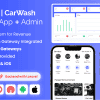 CarQ Car Wash Marketplace SAAS User Flutter App & Laravel Admin Panel