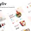 Deyliv – Food Delivery App Elementor Template Kit