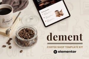 Dement – Coffee Shop Elementor Template Kit